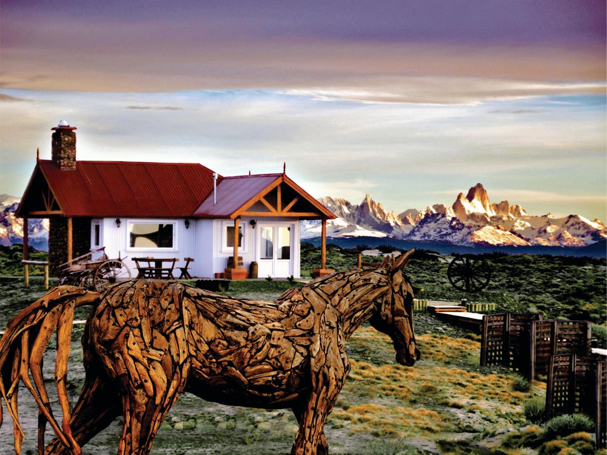 Estancia La Estela Lago Viedma 외부 사진